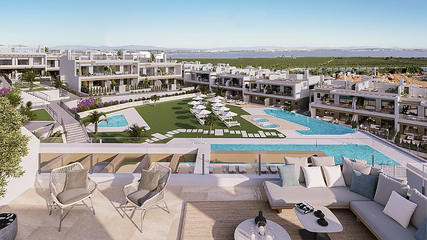 2 slaapkamer Appartement met dakterras in Torrevieja in Vidando Estates