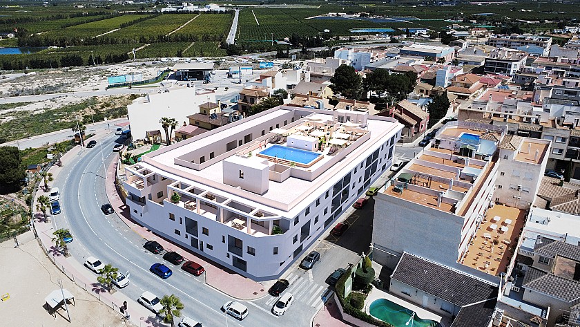 3 slaapkamer Appartement met terras in San Miguel de Salinas in Vidando Estates