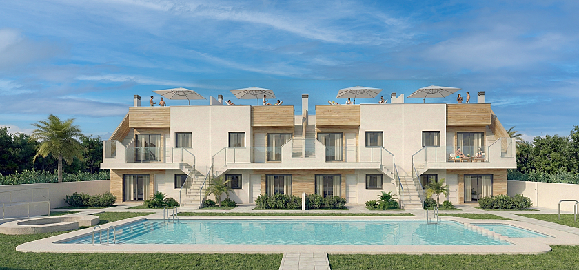 3 bedroom Apartment with garden in San Javier in Vidando Estates