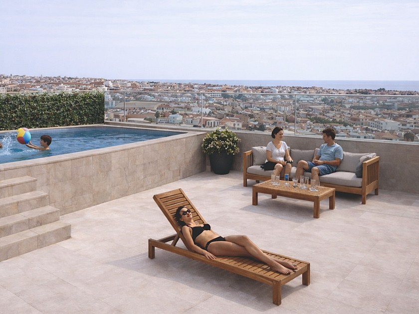 3 slaapkamer Appartement met dakterras in Torrevieja in Vidando Estates