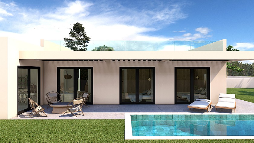 3 bedroom Villa with basement in Finestrat in Vidando Estates