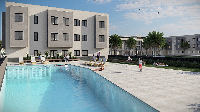 3 bedroom Apartments - solarium in Torre Pacheco in Vidando Estates