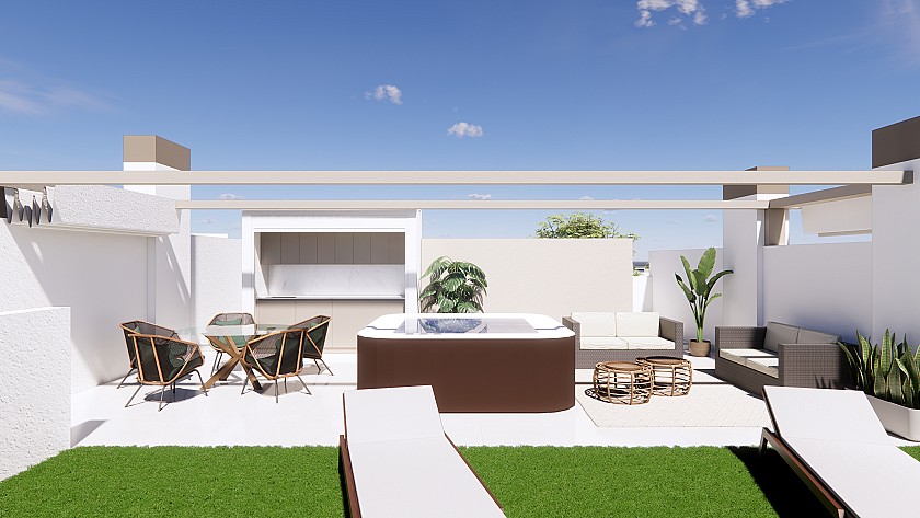 3 bedroom Apartments - solarium in Pilar de la Horadada in Vidando Estates