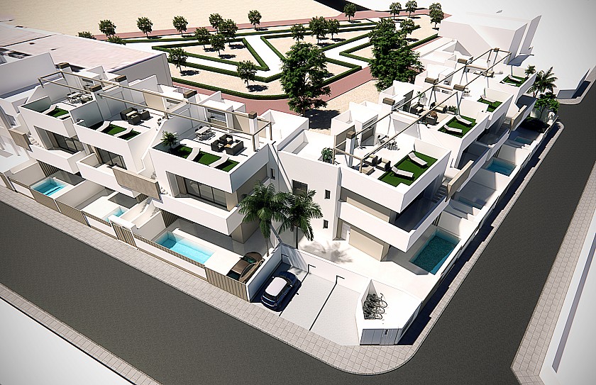 2 bedroom Apartments - solarium in Pilar de la Horadada in Vidando Estates