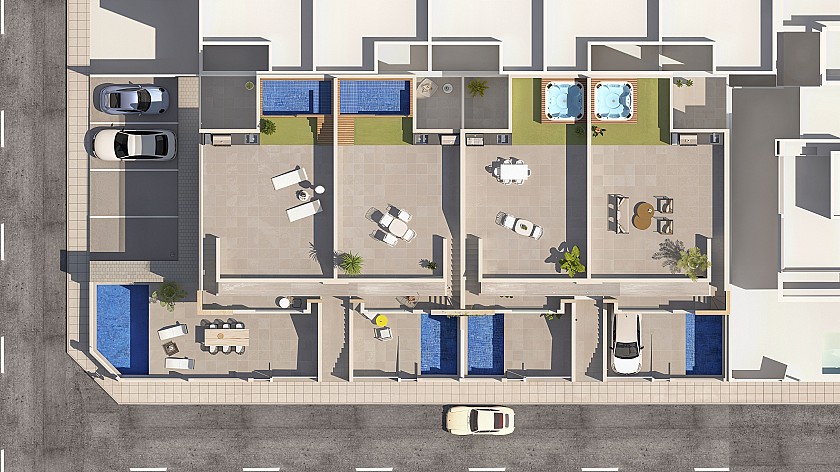 2 bedroom Apartments - solarium in San Pedro Del Pinatar in Vidando Estates