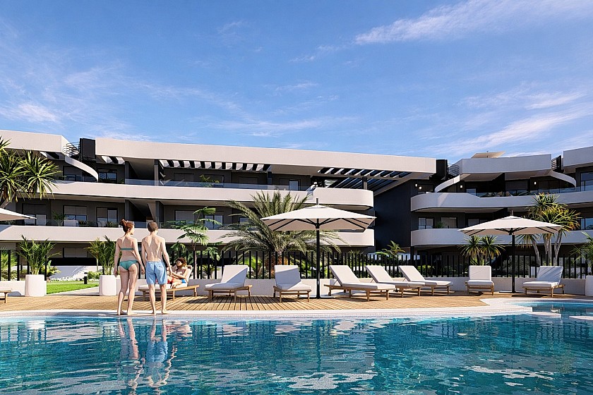 2 bedroom Apartment with terrace in Los Alcazares in Vidando Estates