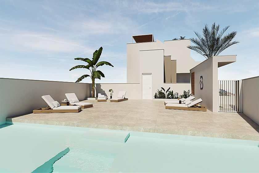 2 bedroom Apartment with garden in San Pedro Del Pinatar in Vidando Estates