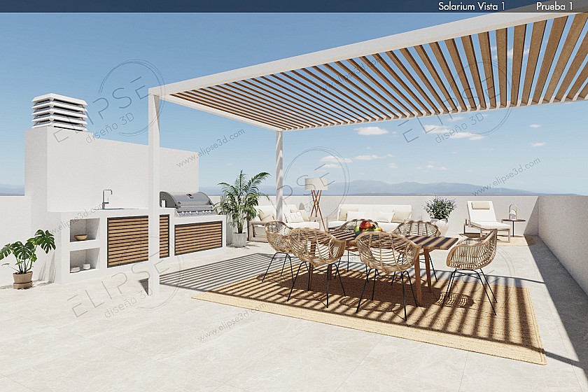 2 bedroom Apartments - solarium in San Pedro Del Pinatar in Vidando Estates