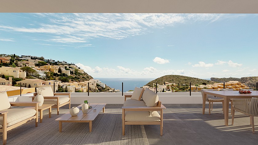 2 bedroom Apartments - solarium in Benitachell - Cumbre del Sol in Vidando Estates