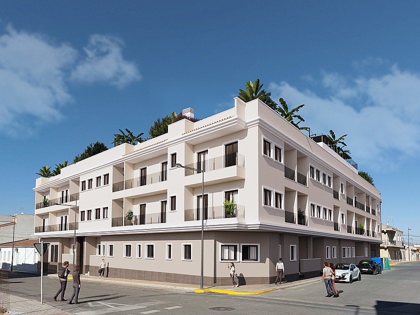 3 bedroom Apartment with terrace in Algorfa in Vidando Estates