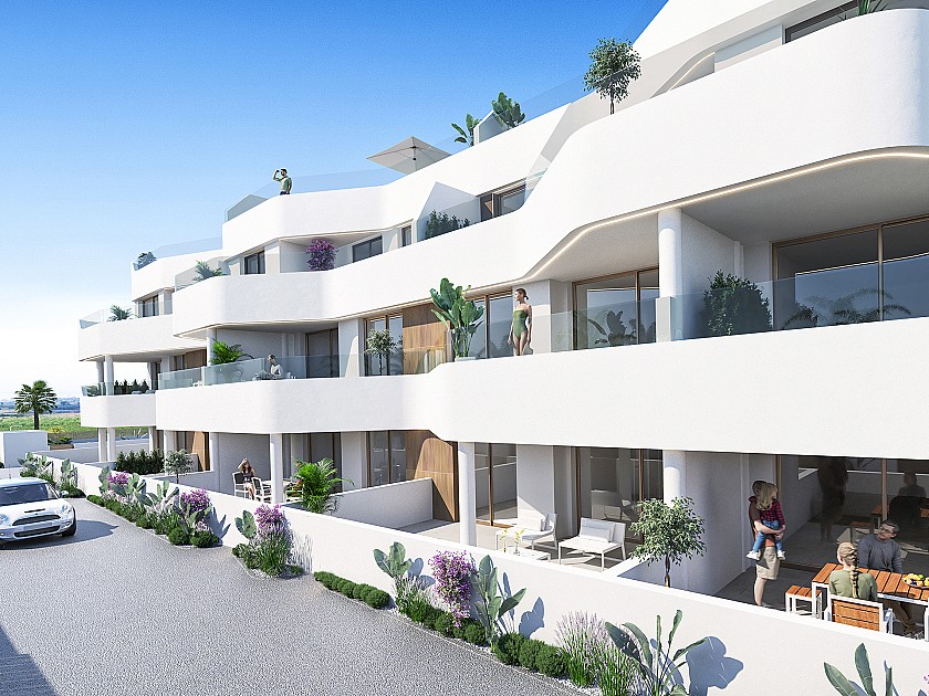 2 bedroom Apartment with terrace in Los Alcazares in Vidando Estates