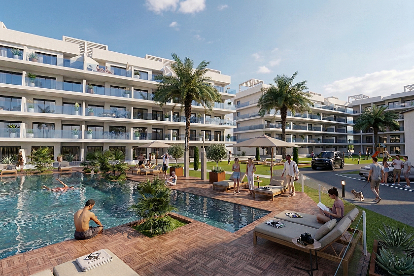 2 bedroom Apartments - solarium in El Raso in Vidando Estates
