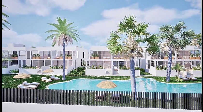3 bedroom Apartment with garden in Mar de Cristal