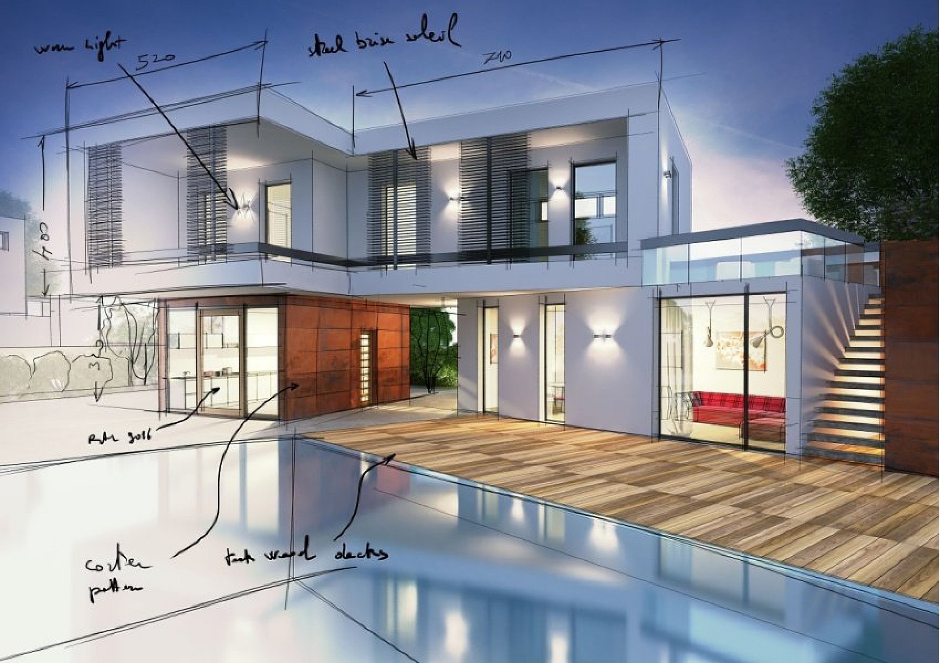 The result – a unique self-built villa with guarantees