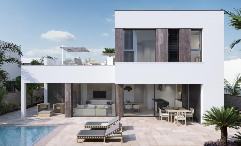 Luxury villa near the beach, Torre de la Horadada, Alicante, Costa Blanca South - Vidando Estates