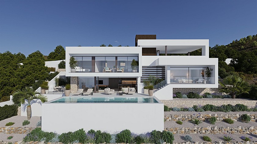 Top villa in Exclusive Area of the Mondaine Seaside Resort of Altea in Vidando Estates