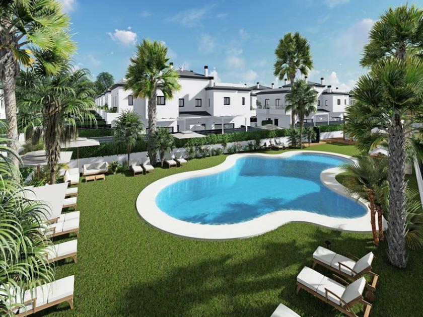 3 slaapkamer Geschakelde woningen in Gran Alacant - Nieuwbouw - Vidando Estates