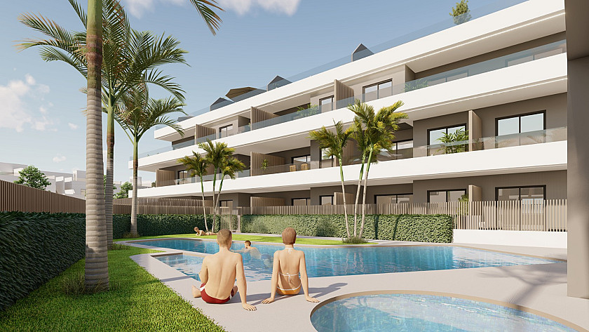 2 chambre Appartement - terrasse à Pilar de la Horadada in Vidando Estates