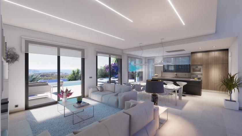 Luxe villa met uitzicht op zee in Moraira - Vidando Estates