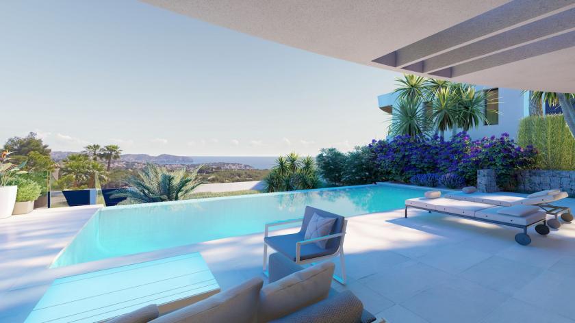 Luxe villa met uitzicht op zee in Moraira - Vidando Estates