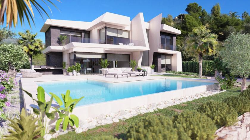Project voor prachtige villa met panoramisch uitzicht op zee - Vidando Estates