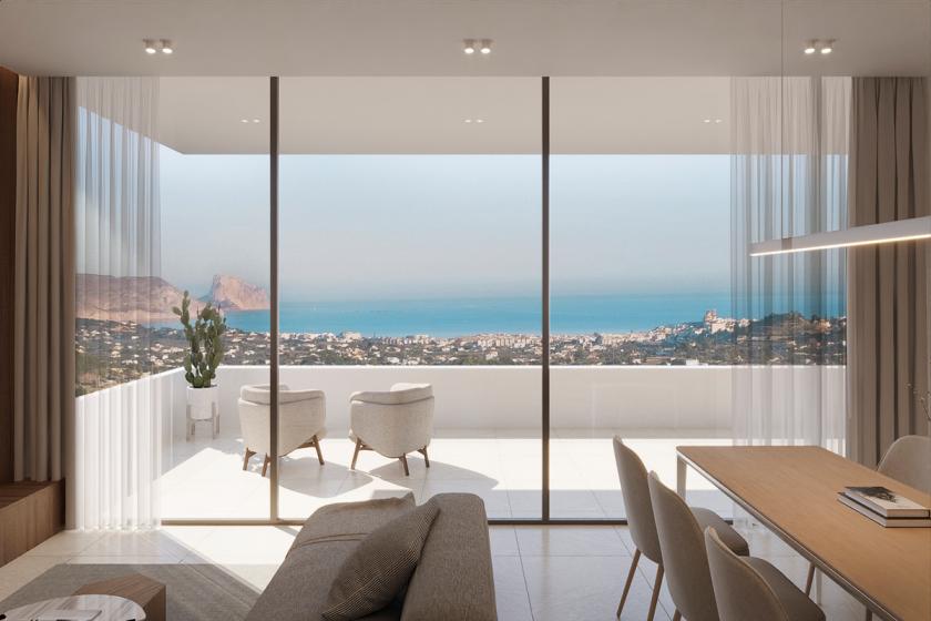 High tech villa apartments between Altea and La Nucia in Vidando Estates