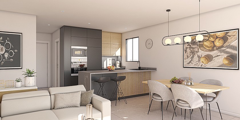 2 slaapkamer Appartement met terras in Condado de Alhama - Vidando Estates