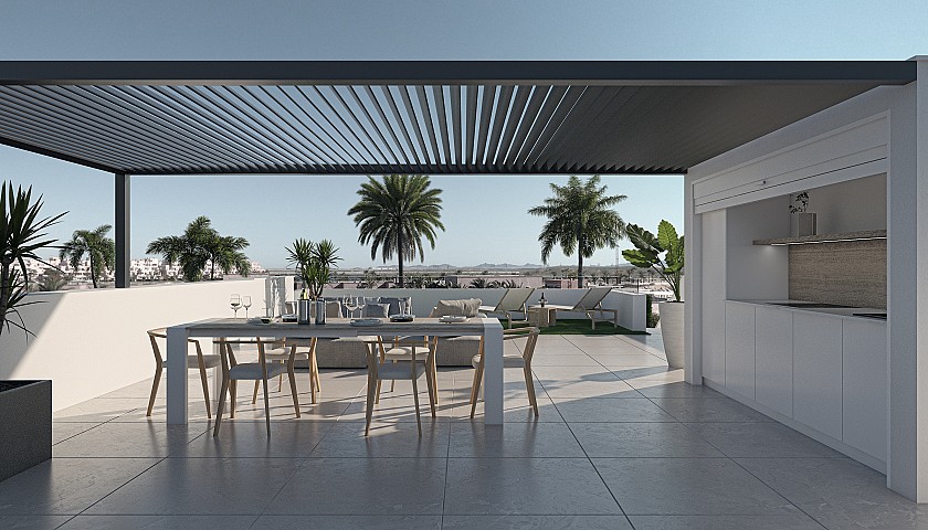 2 slaapkamer Appartement met terras in Condado de Alhama - Vidando Estates