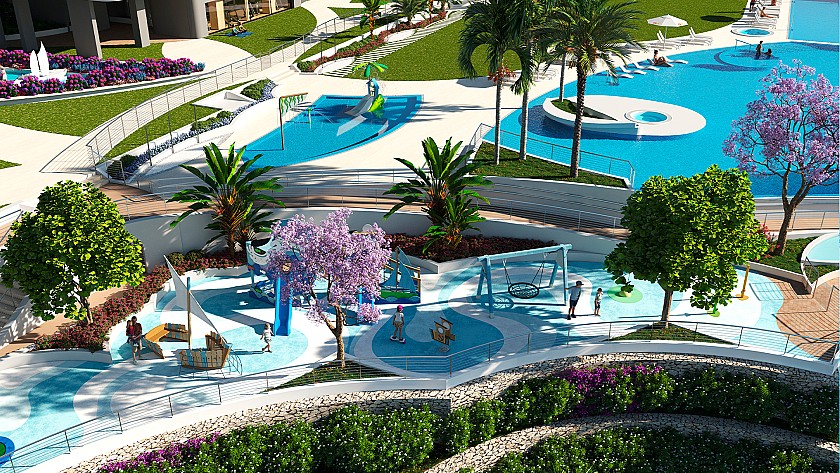 3 bedroom Apartment with terrace in Benidorm in Vidando Estates