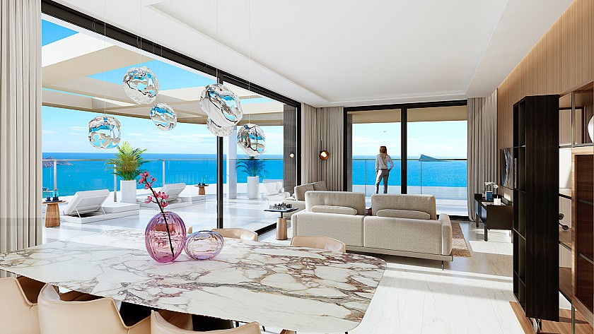 3 slaapkamer Appartement met terras in Benidorm - Vidando Estates