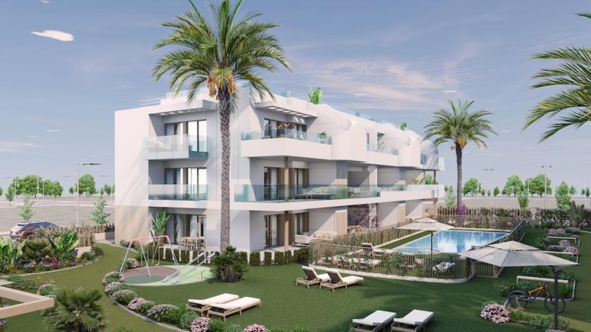 2 bedroom Apartment with garden in Pilar de la Horadada in Vidando Estates
