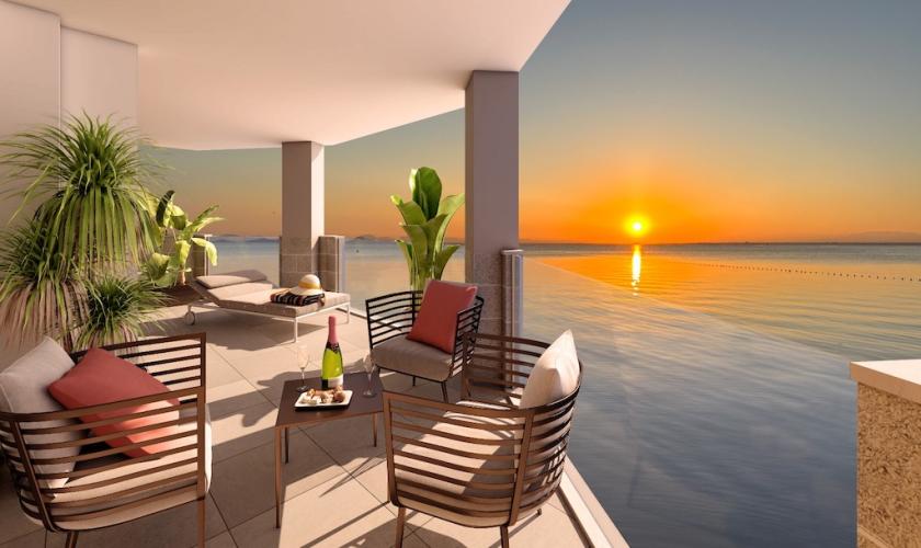 1 chambre Appartement - terrasse à La Manga Del Mar Menor - Vidando Estates