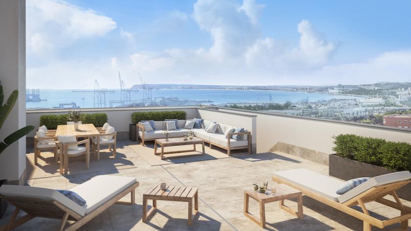 3 slaapkamer Appartement met terras in Alicante - Vidando Estates