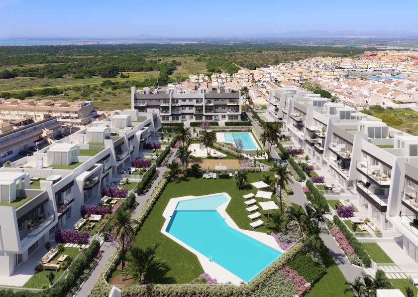 3 slaapkamer Appartement met tuin in Gran Alacant - Vidando Estates