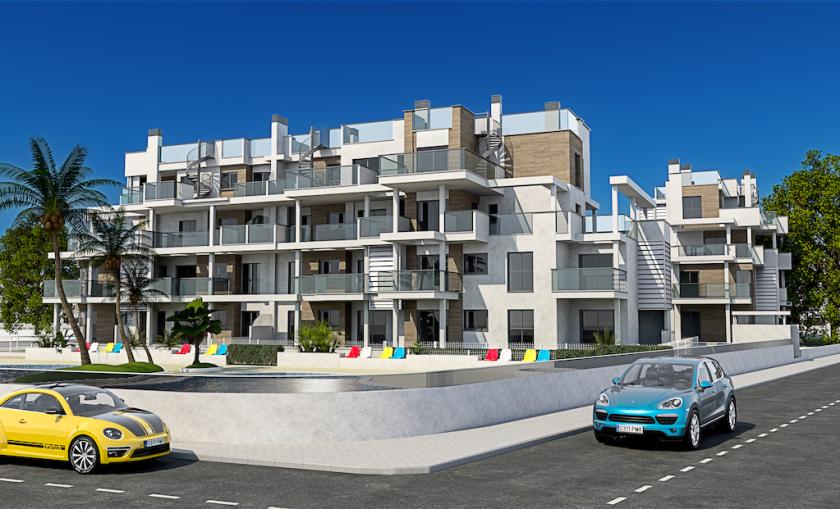 2 bedroom Apartment with terrace in Denia in Vidando Estates