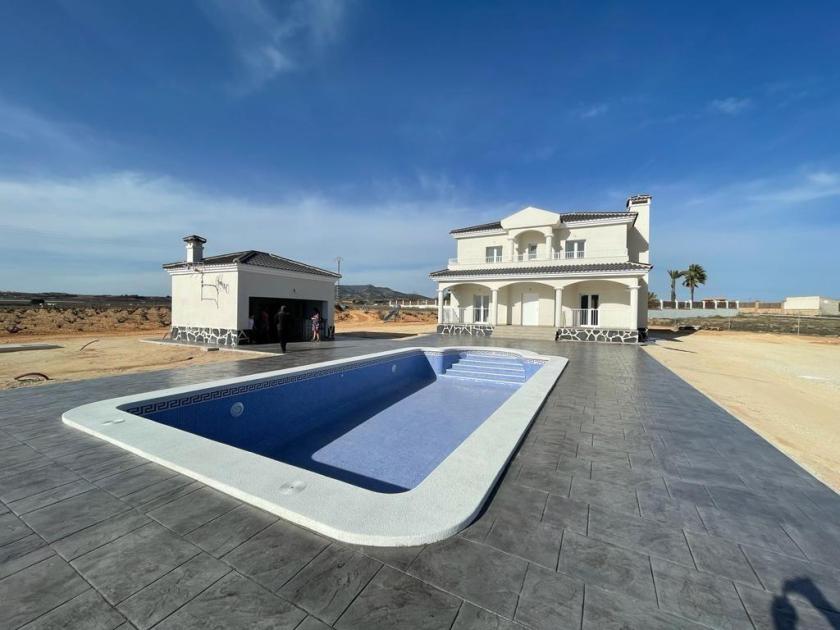 Luxe nieuwe villa's met zwembad incl land, licenties Alicante, Pinoso - Vidando Estates