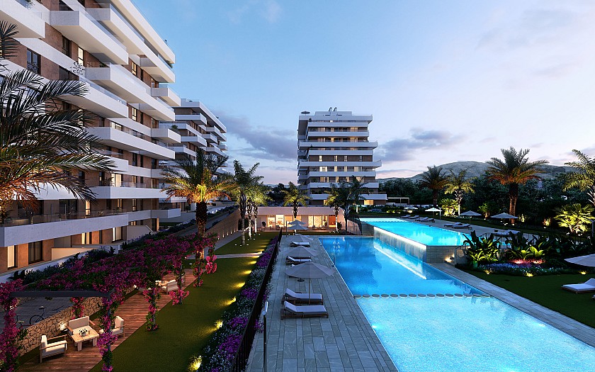 2 chambre Appartement - terrasse à Villajoyosa - Vidando Estates