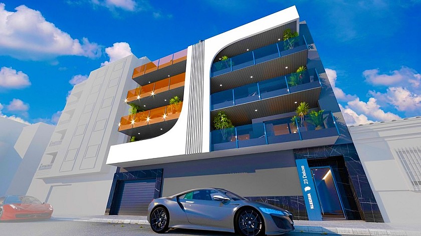 3 slaapkamer Appartement met terras in Torrevieja in Vidando Estates