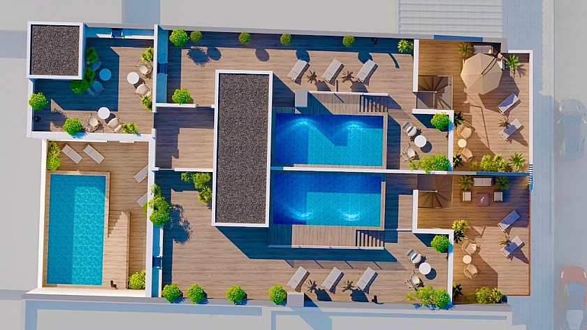 3 slaapkamer Appartement met terras in Torrevieja - Vidando Estates