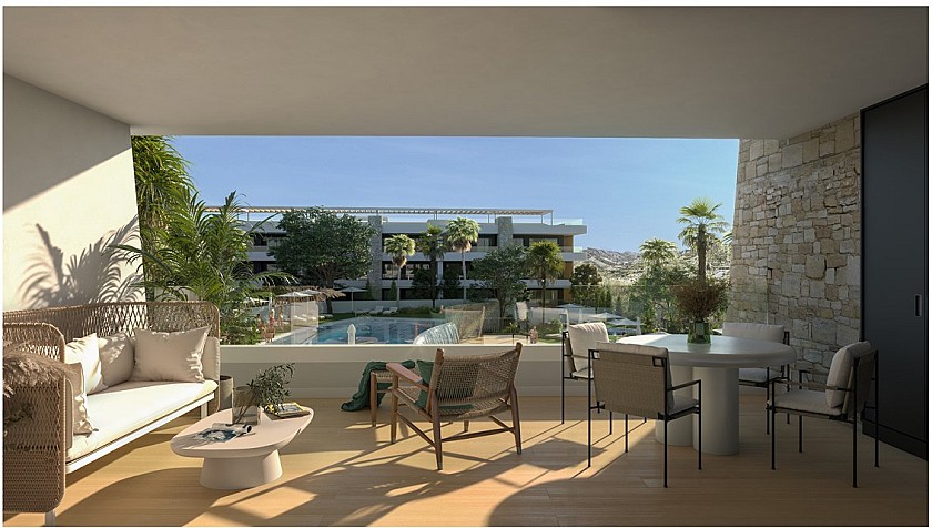 3 bedroom Apartments - solarium in Font de Llop golf in Vidando Estates