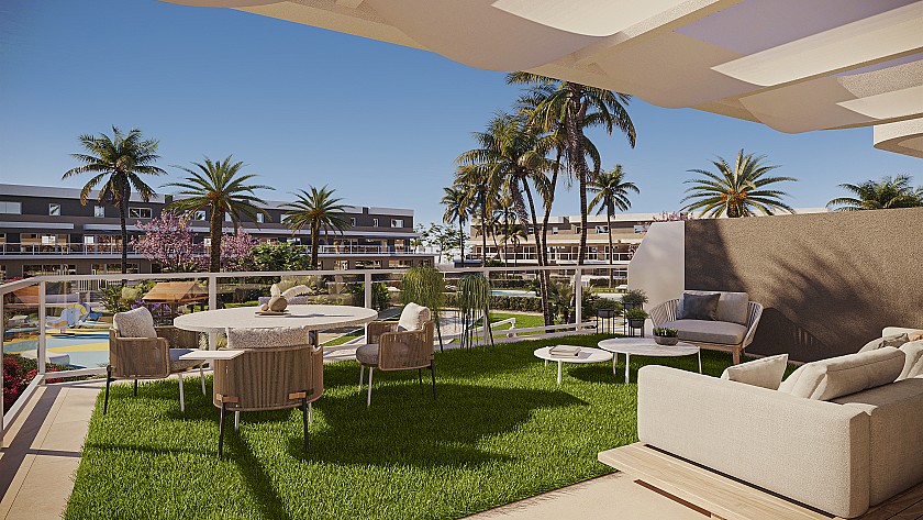 2 bedroom Apartment with garden in Monforte Del Cid in Vidando Estates