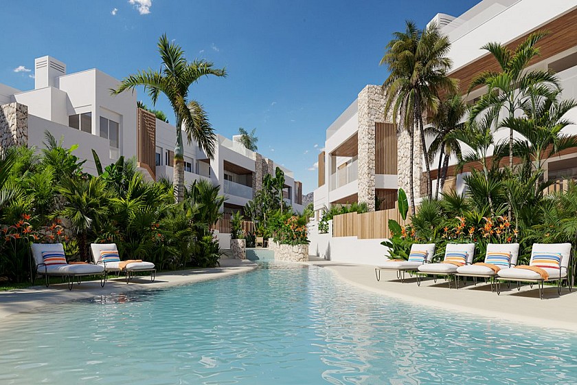2 bedroom Apartment with garden in San Juan de los Terreros in Vidando Estates