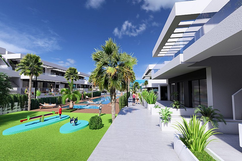 2 chambre Appartements - terrasse sur le toit à La Finca Golf - Vidando Estates