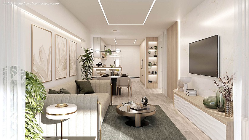 3 slaapkamer Appartement met terras in La Manga Del Mar Menor - Vidando Estates