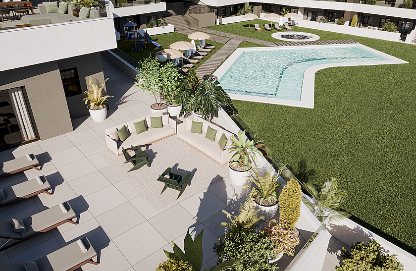 2 slaapkamer Appartement met terras in San Miguel de Salinas - Vidando Estates
