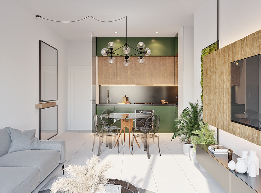 3 slaapkamer Appartement met tuin in San Miguel de Salinas - Vidando Estates