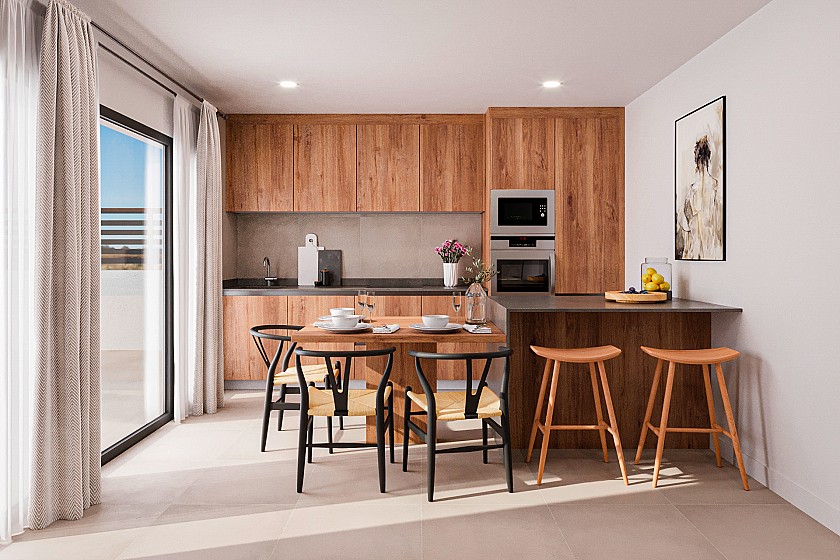 2 slaapkamer Appartement met tuin in Fuente Álamo - Vidando Estates