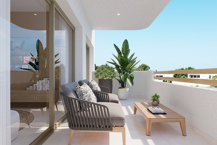 3 chambre Appartements - terrasse sur le toit à San Pedro Del Pinatar - Vidando Estates