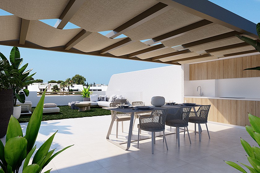 3 bedroom Apartments - solarium in San Pedro Del Pinatar in Vidando Estates