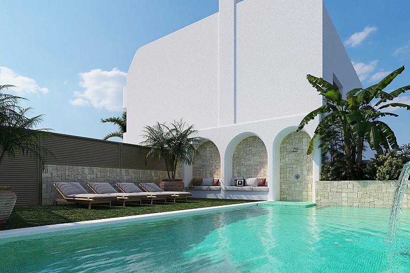 3 chambre Appartements - terrasse sur le toit à San Pedro Del Pinatar - Vidando Estates